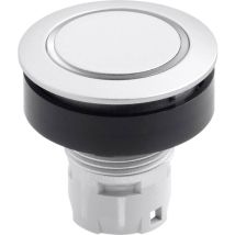 Pulsante Argento 28mm – Design Elegante – Illuminazione ad Anello – Schlegel
