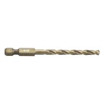 Broca Hss Co Hexagonal 1/4 Larga Din E6.3 Metal - 1616 - 6,50 Mm Izar