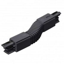 Nordic Aluminium Global Trac Xts23-2 - Connettore Flessibile Globale Nero Per Binario In Alluminio
