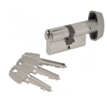 Tesa Assa Abloy - Vernickelter Knaufzylinder Te5 Tesa 70mm - B30x40mm - 503b4030n