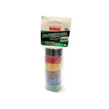 Unibond - 2675477 Electrical Tape (6 Colour Pack) 19mm X 3.5m Uni1415390