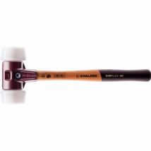 Mazza Superplastica Halder Simplex Con Corpo In Ferro Malleabile E Manico In Legno Di Alta Qualità - D=50 Mm - 3007.051