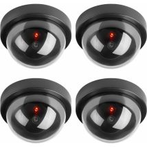 Telecamere Finte, Telecamera Di Sicurezza Cctv Finta Con Luce Lampeggiante A Led Per Attività Commerciali, Negozi, Casa, Uso Interno Ed Esterno (
