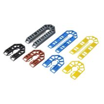 Broadfix – U Packers – 200 Pack – Plastic Shims for Leveling and Fixing – Various Sizes 1mm to 10mm