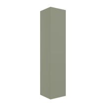 Signature - Umea Wall Hung 1-door Tall Unit 350mm Wide - Matt Olive Green