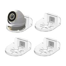 Support Caméra Mural Boîtier Surveillance - Plastiques Universels Supports Kit Pour Caméra Dôme, Surveillance Intérieure, Sécurité Système Extérieur, 