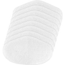 Sollbry Paquete De 8 Mopas De Repuesto Lavables Para El Kit Polti Vaporetto Smart 40 Y El Cepillo Smart 35