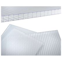 Polimark - Lastra Policarbonato Alveolare 98 X 200 X 0,6 Cm