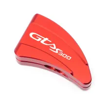 (support Latéral Rouge) Nouvel Accessoire Moto : Béquille Latérale, Rehausseur Et Plaque De Support Compatibles Avec Vespa Gts300 Super Sport Et Gts 