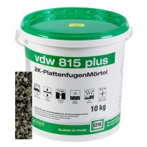 Gftk - Vdw 815 Plus 2k-fugenmörtel Basalt, 10 Kg