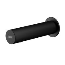 Rubinetteria A Sensore - Rubinetto In Acciaio Inox Con Sensore Als Ad Infrarossi, Non Miscelante, Alimentazione A Rete, Nero Slu 43v - Sanela