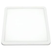 Downlight LED Ajustable Cuadrado Blanco 30W Fría – 3000 lúmenes – 6400K – Ángulo de apertura 120o – Aluminio blanco