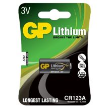 Gp - Batería De Botón De Litio Battery Cr123a De 3 V (paquete De 1)