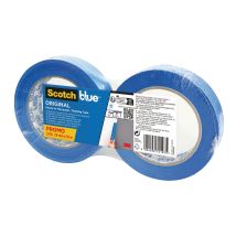 2 Lots De 2 Rubans De Masquage Multi-surfaces Scotchblue , 24 Mm X 55 M, Soit 4 Rouleaux, 100% Pefc, Sgsch-pefc-coc-110078