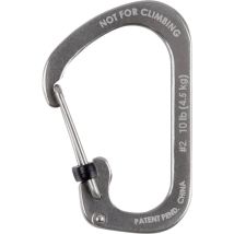 Nite Ize Csl2-11-r6 Moschettone Slidelock Gr. 2 8.9 Mm X 43.6 Mm X 2.5 Mm 1 Pz.
