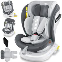 Seggiolino Auto Bambino Seggiolino Auto Bambino Isofix Top Tether 360° Ruotabile Gruppo 0/1/2/3 Dalla Nascita 0-36kg Con Tettuccio Parasole Protezione
