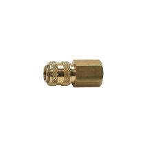 Embrague de cierre rápido NW 5 – Latón – Acero inoxidable – Presión de funcionamiento 0-35 bar – Rango de temperatura -20°C a +100°C