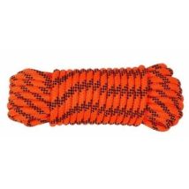 Cuerda de escalada de nylon trenzada 6 mm – 20 m – Resistente al agua – Alta tenacidad – Ideal para seguridad náutica