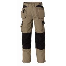 Texxor Arbeitshose Twill Bundhose Panama Canvas 42 Khaki 431242