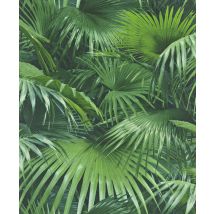 Carta Da Parati Rasch Collezione Crispy Paper, Verde, 524901