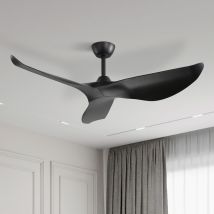 Ventilador De Techo Sofucor (sin Luz) - 132 Cm - Negro