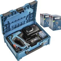 Novus Tools J-551 031-0376 Akkutacker Klammerntyp Typ 11, Typ 53f Klammernlänge 6 - 14 Mm Inkl. Akk