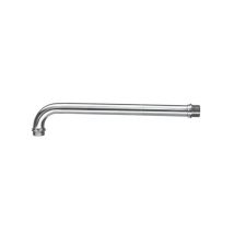 Brazo de ducha de latón cromado 1/2" – Longitud 20 cm, 25 cm, 30 cm