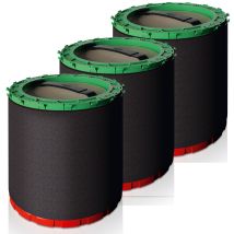 Unger - Paquetes De Resina Hydropower Ultra (3 Piezas, Para Hydropower Ultra S, Limpieza Con Agua Pura, Resina De Intercambio Iónico) Diub1