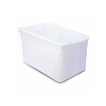 Bac de rangement GIGANPLAST – Polyéthylène industriel – 62X42 h 30 – Hauteur, Longueur, Largeur, Matières, Volume, Quantité par pack