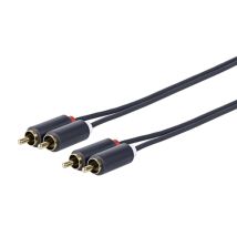 Cavo Audio Vivolink Prorcarca15, 15 M, 2 X Rca, Nero.