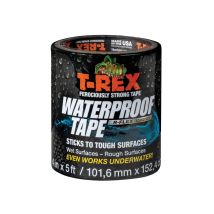 Waterproof T-rex Adhesive Tape – 101mm X 1.52cm, R Flex Technology, Leak-resistant, Suitable For Underwater Use, Black