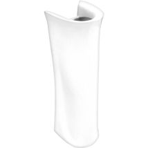 Colonna felce in porcellana bianca – 66 cm – Lavabo su colonna – LINPHA