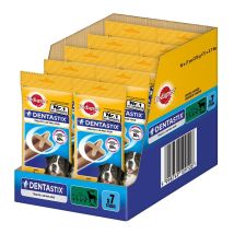 Multipack Da 10 Confezioni Di Pedigree Dentastix Per Cani Di Grande Taglia 7 Sticks Ciascuna