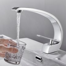 Wasserhahn Bad Waschtischarmatur Mischbatterie Waschbecken Armaturen Badarmatur Waschbecken Chrom Waschbeckenarmatur Messing