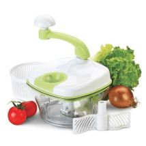 Ghidini – Multifunktionsmischer 1800ml – Zerkleinern, Schlagen, Salatschleuder – 18,5cm x 18,5cm x 25,5cm