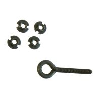 Torbel – 745603 – Tuerca para espagueti de cataforesis – Tubo ranurado Ø 16 mm – Color negro