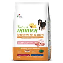 Cane Sensitive No Gluten Medium & Maxi Adult 3 Kg Maiale - Trainer