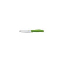 Lotto Di 2 Coltelli Da Tavola O Per Pomodori Da 10 Cm, Verde - Swissclassic - Victorinox
