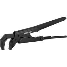 Maxpower Swedish Pipe Wrench, Swedish Pipe Spanner Plumbers Spanner Stilsons With 90°angled Jaw, 300mm/12inch With Max Opening Capacity 40mm