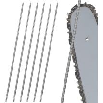 Limes Rondes, 6 Pcs 4.0mm Limes D'Affûtage Pour Tronçonneuse Affute Chaine Tronconneuse,pour Affûter Les Dents De Tronçonneuse Pour Agrandir Les 