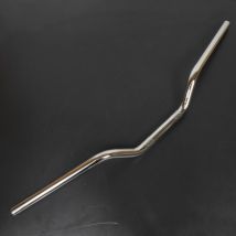 Guidon Universel Tommaselli Acier Chromé Pour Moto Diamètre 22mm