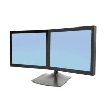 Ergotron Ds Series Ds100 Dual Monitor Desk Stand, Horizontal 61 Cm 24 Pollici Scrivania Nero