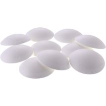 Secotec - 5246/10 Porta Bumms 60 Mm Autoadesivo Bianco Sb 10, 10 Pezzi