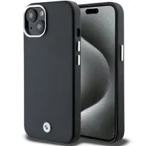 Bmw Bmhmp14s23pufwk Iphone 14 / 15 / 13 6.1 Nero/nero Signature Wrapped Metal Magsafe