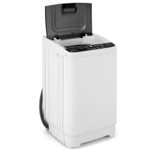Cosvalve Fully Automatic Washing Machine 2 In 1 With Drain Pump, 3.5 Kg Washer & Spin Dryer For Dorms Apartments College Rooms Camping(8 Program, 6 