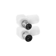 Weißer Pvc-metall-winkelstecker - Männlich, Krang