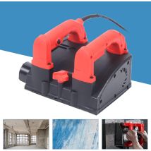 1200 W Muro Rompedor, Amoladora De Hormigón Con 26 Cuchillas Velocidad 3000 R/min Ajuste De Altura 1-4 Mm Para Pared Concrete Yeso Yeso Mortero Agua 