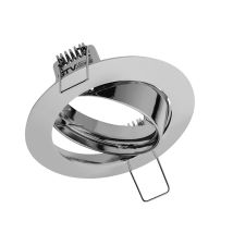 Faretto Da Soffitto Porto-k Ip20 Rotondo In Acciaio Inox Z Reg - V-pran5-02