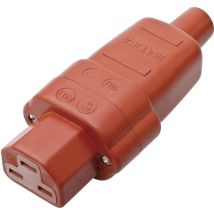 Kalthoff 444si Conector Recto Rojo 16 A 2 Polos + Pe