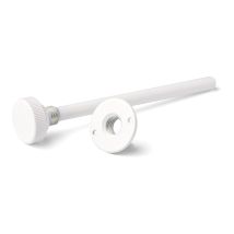 Jalousieschloss 14 cm Weiß – 2 Einheiten – CAMBESA